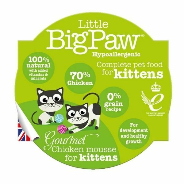 Big Paw מעדן לחתול בטעם עוף לגורים - 85 גרם