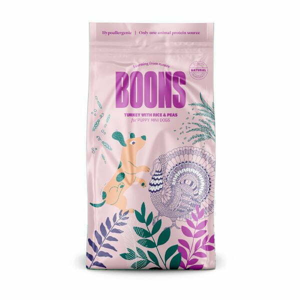 בונס Boons הודו גורים מגזע קטן היפואלרגני - 2 ק"ג