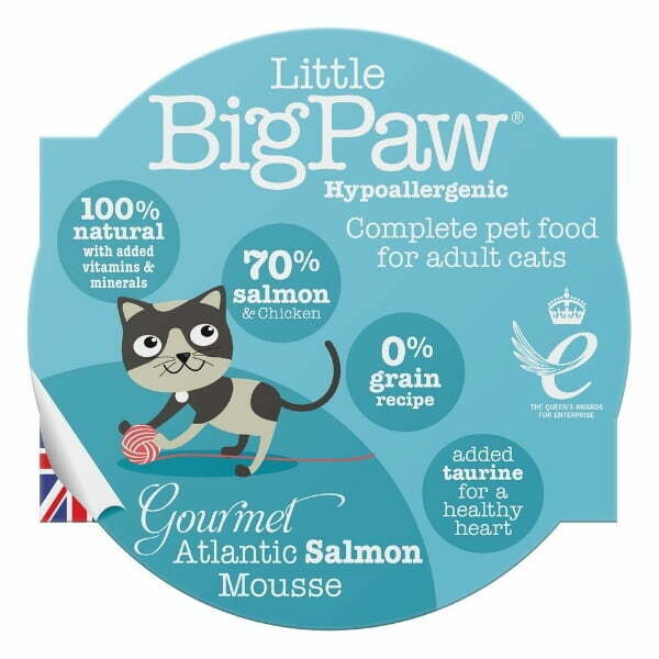 Big Paw מעדן לחתול - דגי סלמון 85 גרם