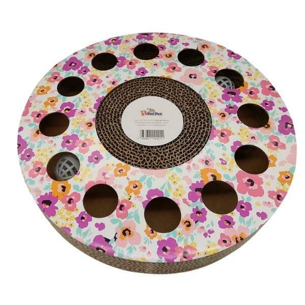 מתקן גירוד אינטראקטיבי עם כדור משחק