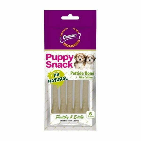 חטיף לעיסה לגורים Gnawlers קלציום - 40 גרם