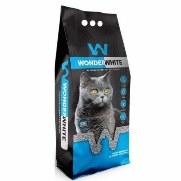 וונדר וייט חול לחתולים מתגבש טבעי באריזת חיסכון 18 ליטר
