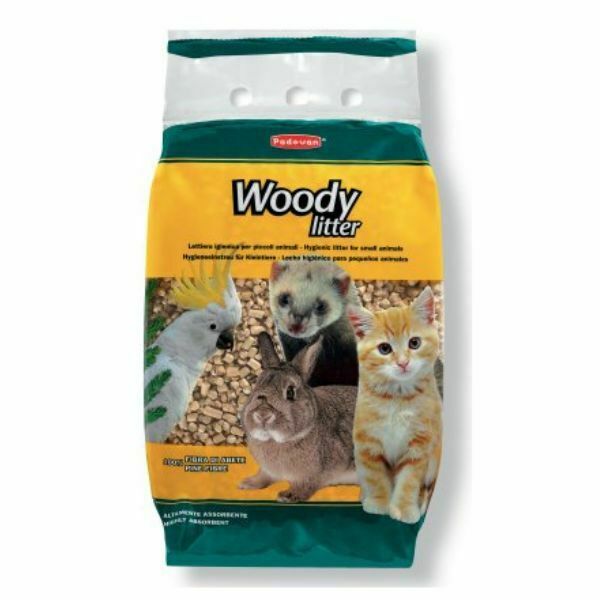 פאדובן Woody מצע נסורת שבבי עץ דחוסים - 10 ליטר