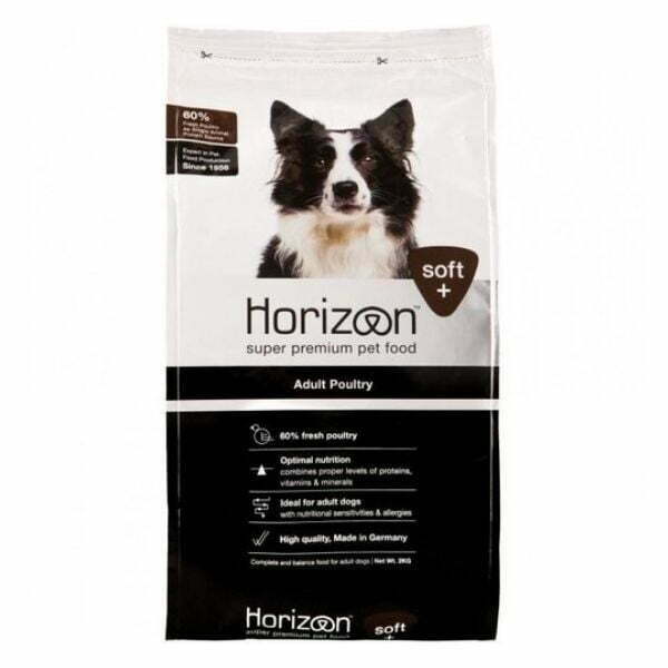הורייזן עוף פיור Soft מופחת דגנים 12 ק"ג