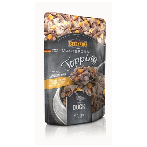 בלקנדו מאסטרקראפט טופינג 100% ברווז ובטטה 100 גרם