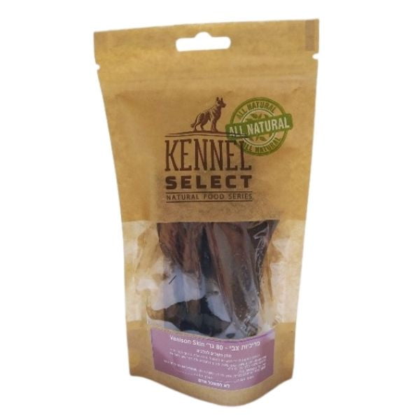 קאנל סלקט חטיף 100% טבעי - פריכיות צבי 80 גרם