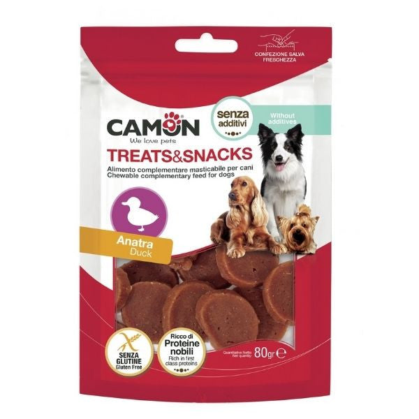 קמון חטיף מדליוני ברווז 80 גרם