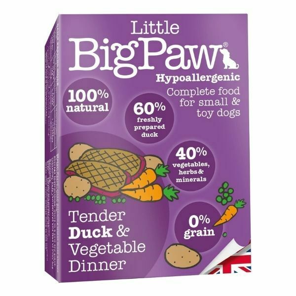 Big Paw מעדן לכלב - ברווז וירקות 150 גרם