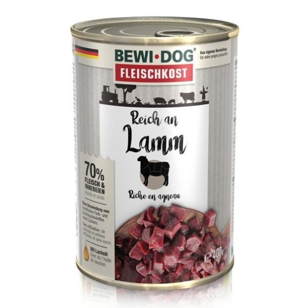 בווידוג כבש שימורים לכלבים 400 גרם