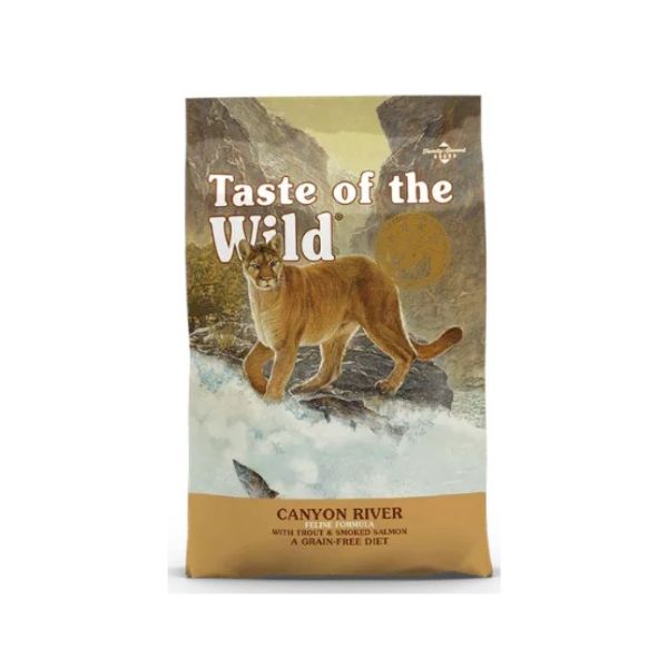 טייסט אוף דה ויילד חתולים וויילד קניון דגים - 2 ק"ג