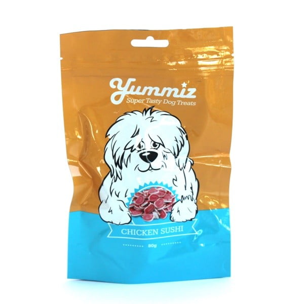 יאמיז לכלב סושי עוף 80 גרם