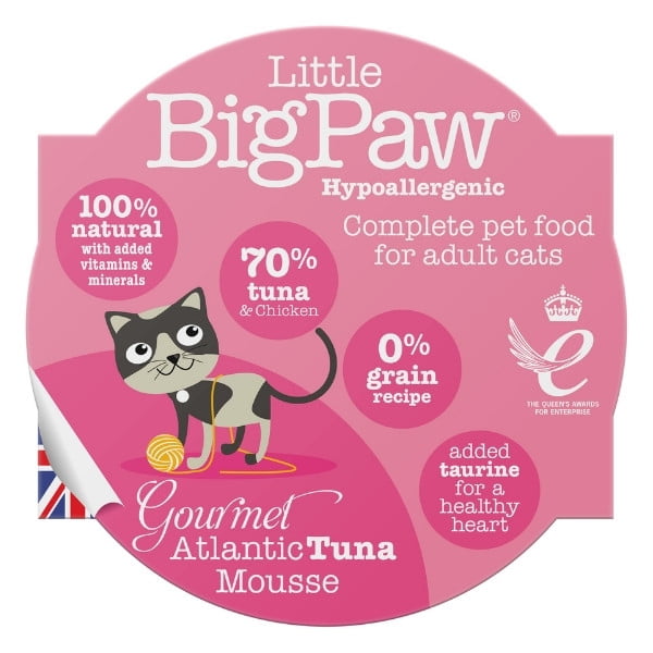 Big Paw מעדן לחתול - דגי טונה 85 גרם