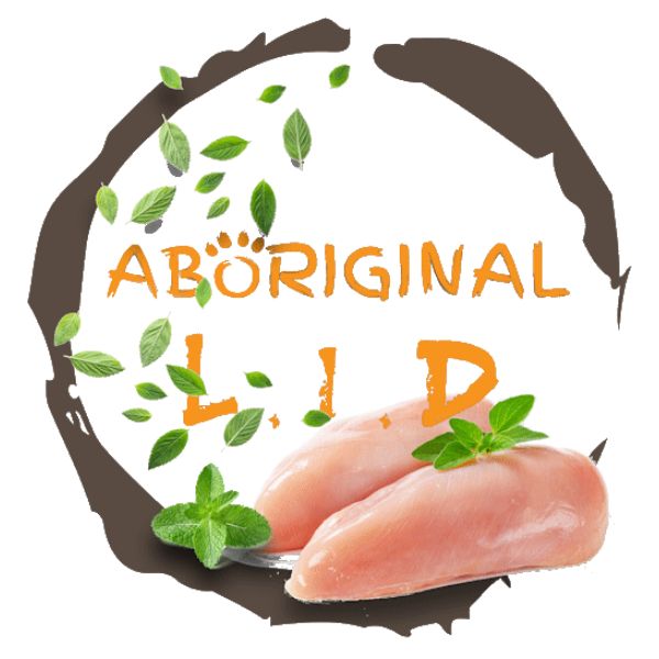 אבוריגנל LID לימיטד מזון טבעי קפוא לכלבים עוף ועשבי תיבול - 5 ק"ג