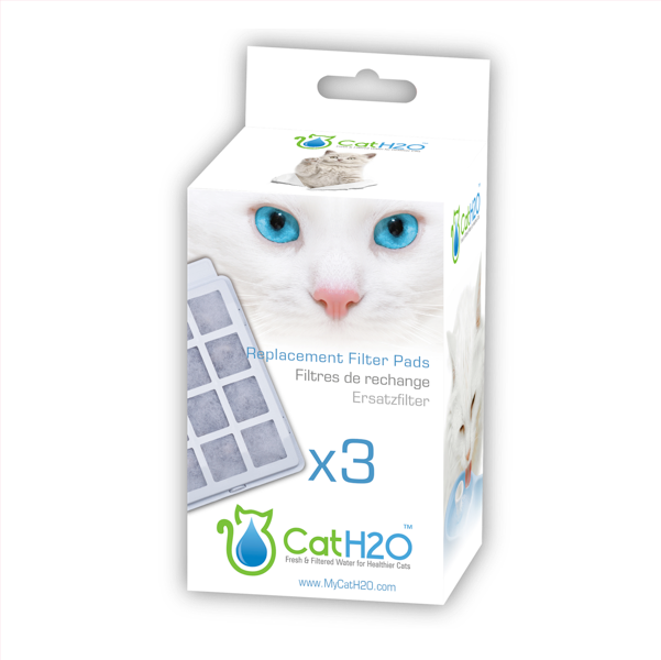 פילטר של מזרקת מים DOG/CAT H2O - מארז 3 יחידות