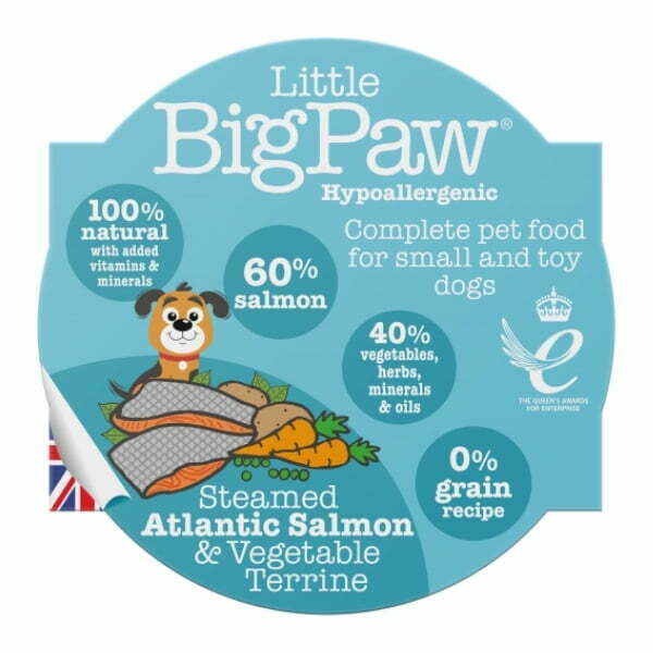 Big Paw מעדן לכלב - סלמון וירקות 85 גרם