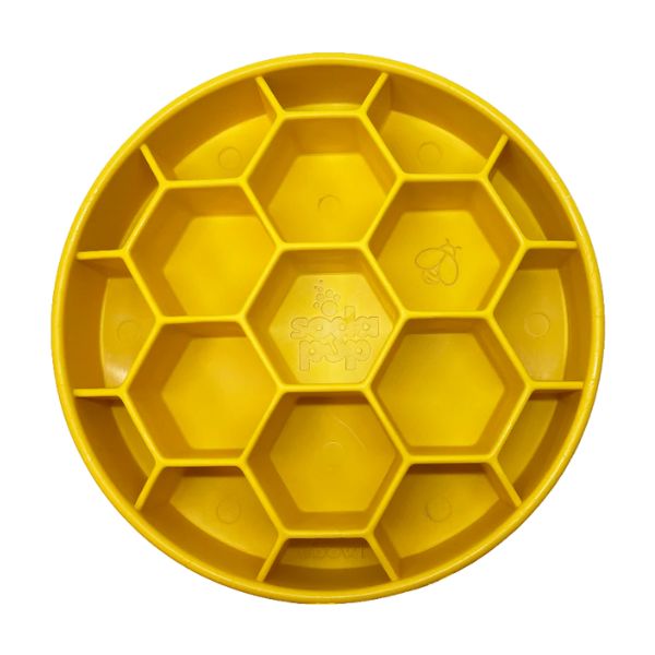 סודה פאפ קערת אכילה איטית כוורת דבש