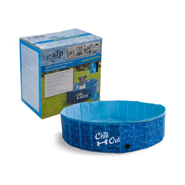 בריכה מעוצבת וקשיחה לכלבים קטנה - 80 ס"מ