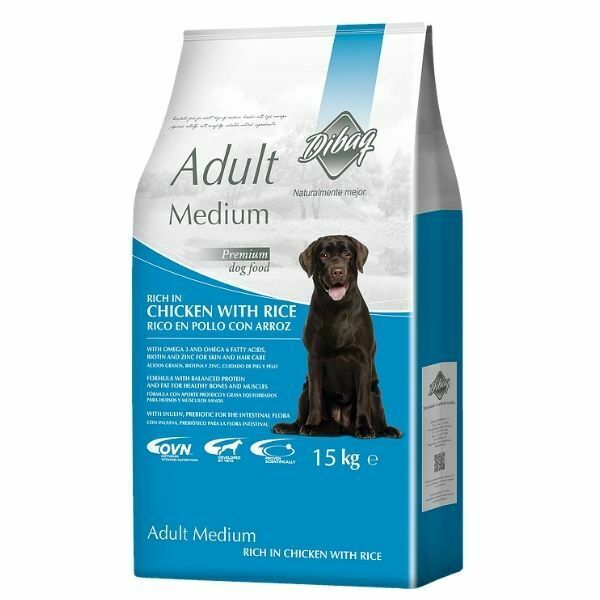 דיבאק עוף ואורז שק מגדלים 20 ק"ג