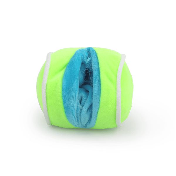 בובה דו צדדית מפלצת כדור טניס AFP