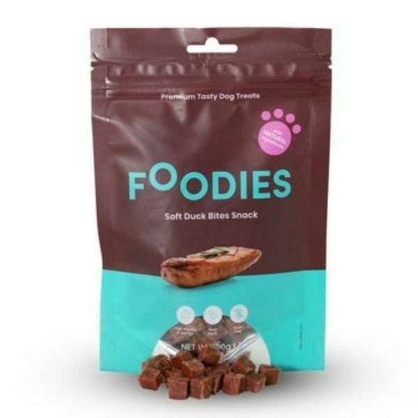 פודיס חטיף לכלבים נגיסי ברווז - 100 גרם
