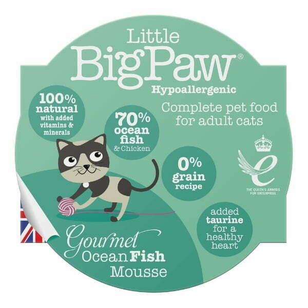 Big Paw מעדן לחתול דגי אוקיינוס 85 גרם