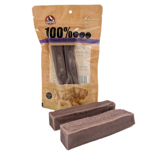 קרניבור חטיף לעיסה עצם יאק אוכמניות מדיום - 2 יח'