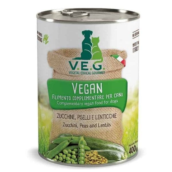 V.E.G שימורים טבעוניים זוקיני אפונה וחסה - 400 גרם