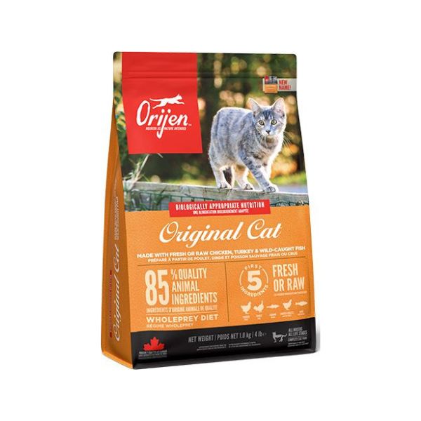 אוריג'ן מזון יבש לחתולים בוגרים וגורים 1.8 ק"ג Orijen