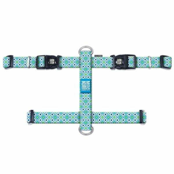 מקס אנד מולי רתמה מרופדת - רטרו בלו