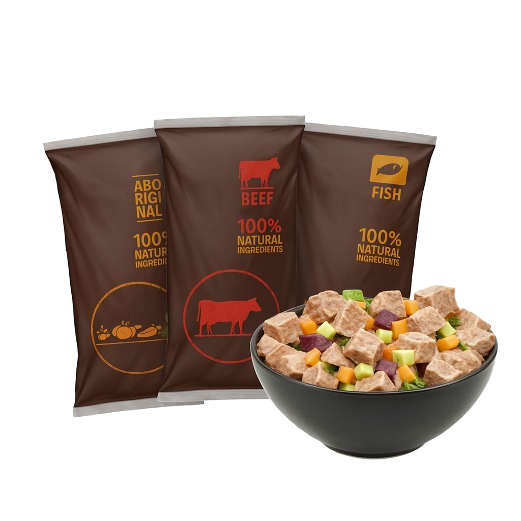 אבוריג'ינל MIX - עוף, בקר ודגים - 15 ק"ג