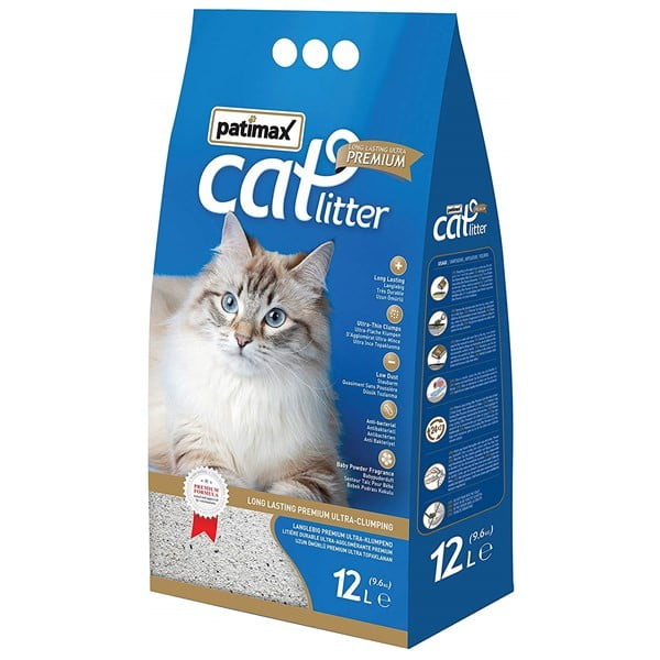 פטימקס חול חתולים מתגבש 12 ליטר