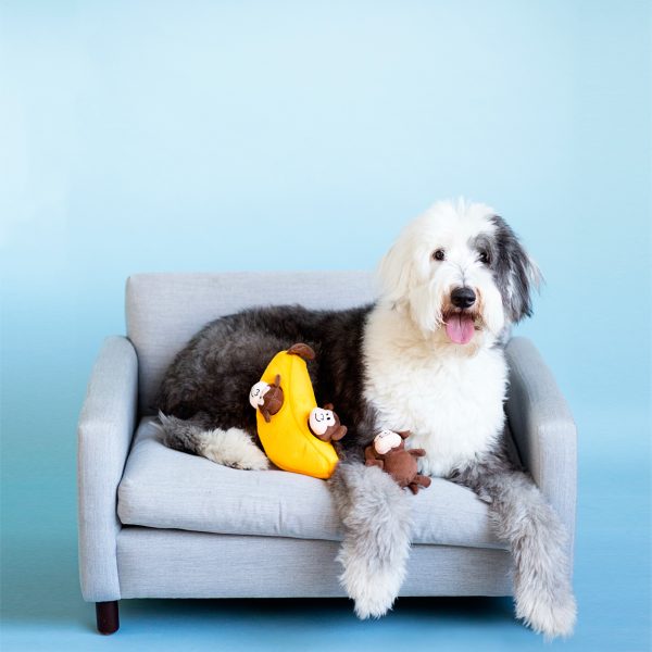 זיפי פוז - קופים בתוך בננה