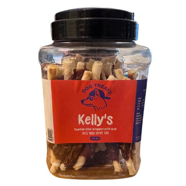 קליס Kelly's מקל לעיסה עטוף ברווז - 400 גרם