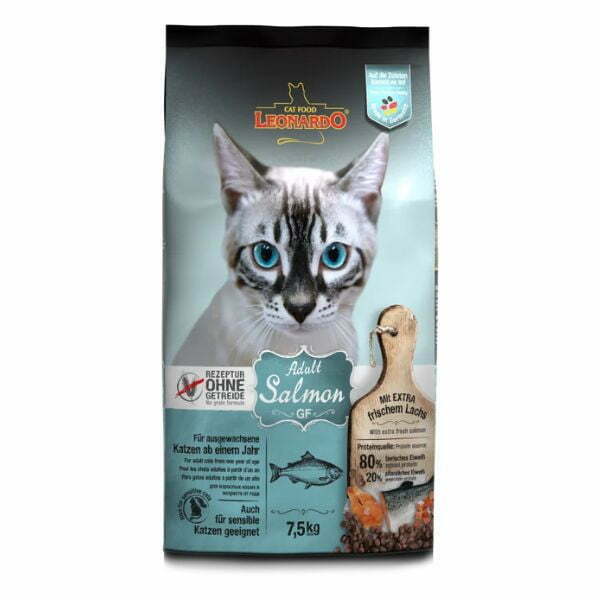 לאונרדו סלמון ללא דגנים - 7.5 ק"ג