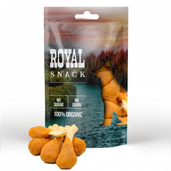 רויאל חטיף לכלבים עצמות קלציום שוק ארנב - 80 גרם