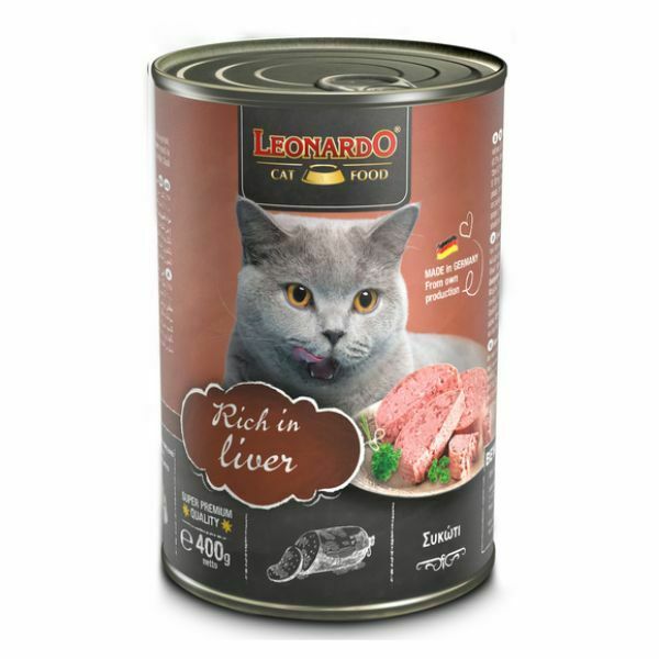 לאונרדו מעדן שימורים כבד לחתולים - 400 גרם