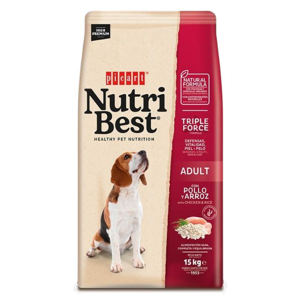 נוטרי בסט בוגר עוף ואורז - 15 ק"ג