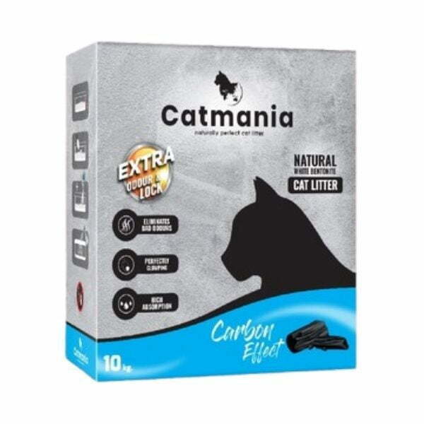 קטמאניה חול לחתולים מתגבש בתוספת פחם פעיל 10 ק"ג