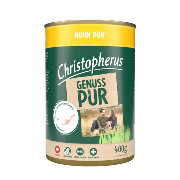 כריסטופרוס מעדן פטה לכלבים עוף - 400 גרם