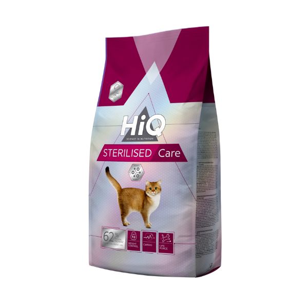 HIQ היי קיו מזון חתולים סטרלייז עוף - 6.5 ק"ג
