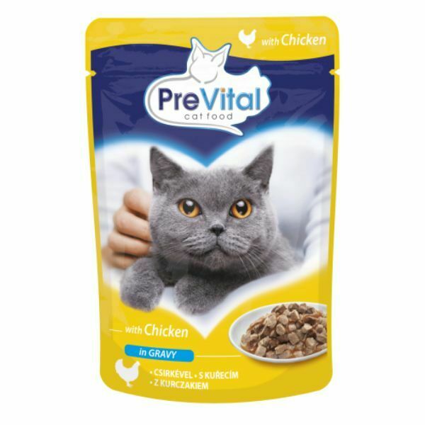 פרה ויטאל פאוץ עשיר ברוטב נתחי עוף - 100 גרם