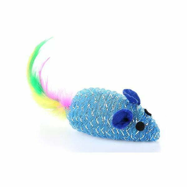 עכבר גדול מרשרש עם נוצות