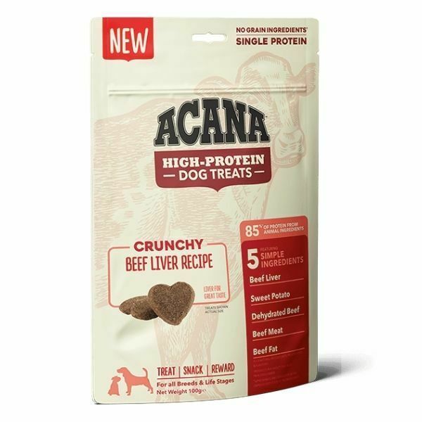 חטיף אקאנה קראנצ'י כבד בקר- 100 ג'