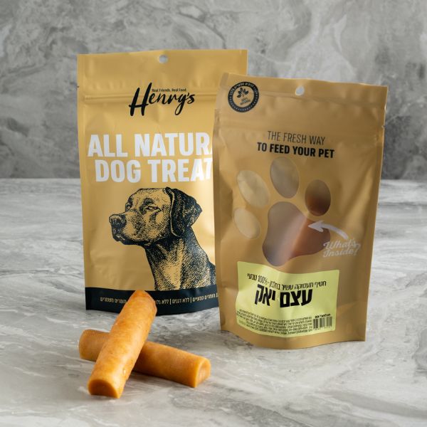 הנריס חטיף לעיסה עצם יאק קטנות