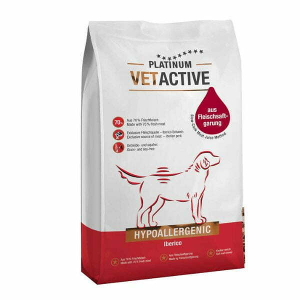 פלטינום היפואלרגני איבריקו וט אקטיב מזון כלבים חצי רך - 5 ק"ג