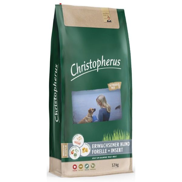 כריסטופרוס פורל וחרקים היפואלרגני - 12 ק"ג