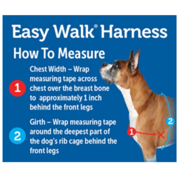 רתמה פטסייף איזי ווק המקורי נגד משיכות Easy Walk שחור