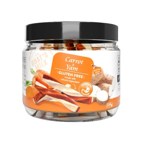 צנצנת מקלות האובון HowBone גזר ובטטה - 220 גרם