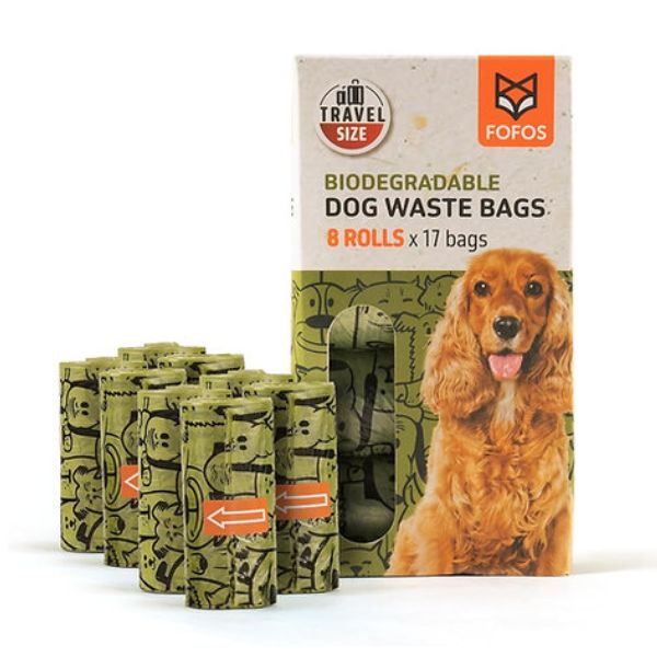 פופוס שקיות שקי קקי מתכלות - 8 יח'