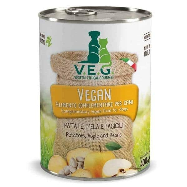 V.E.G שימורים טבעוניים תפוח אדמה, תפוח עץ ושעועית - 400 גרם